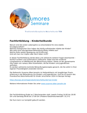 Humores Flyer